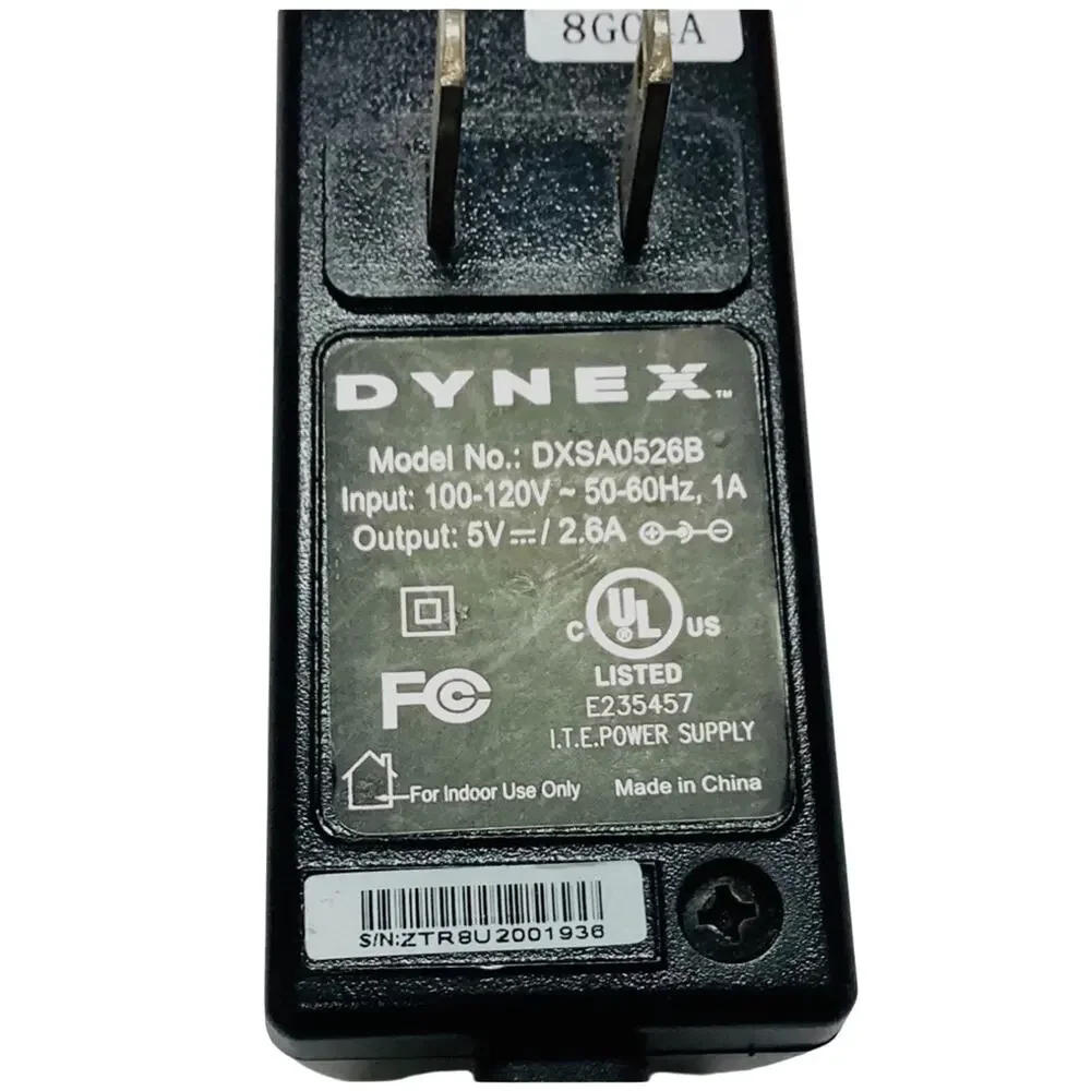 Dynex Dxsa0526B Ac/Dc Power Supply Adapter
